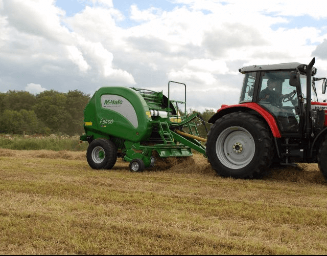 Rituļu preses, McHale F5400 - 3