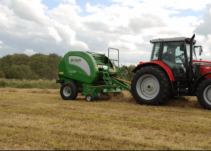 Rituļu preses, McHale F5400 - 3