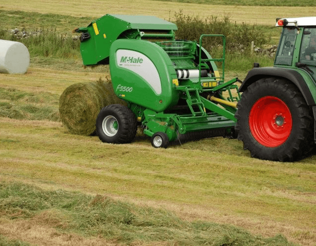 Rituļu preses, McHale F5500 - 14