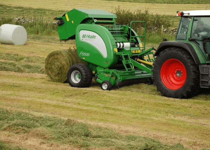 Rituļu preses, McHale F5500 - 14