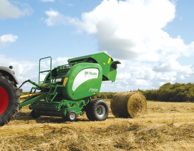 Rituļu preses, McHale F5500 - 8