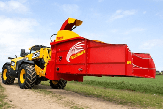 Telehawk straw bedder - Kalnakrogs, SIA