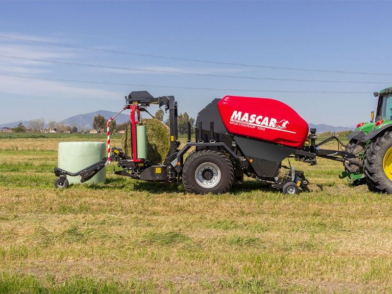  Kombinētā rituļu prese MASCAR Multiwrap 130, 5