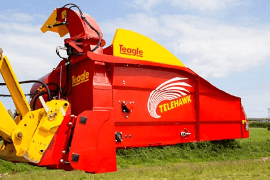 Kalnakrogs, sia -Telehawk straw bedder 