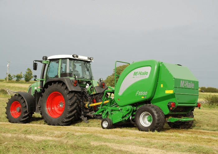 Rituļu preses, McHale F5500 - 12