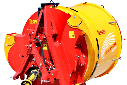 Smalcinātāji - izdalītāji, uzkabināmi - tomahawk 5050 bale feeder