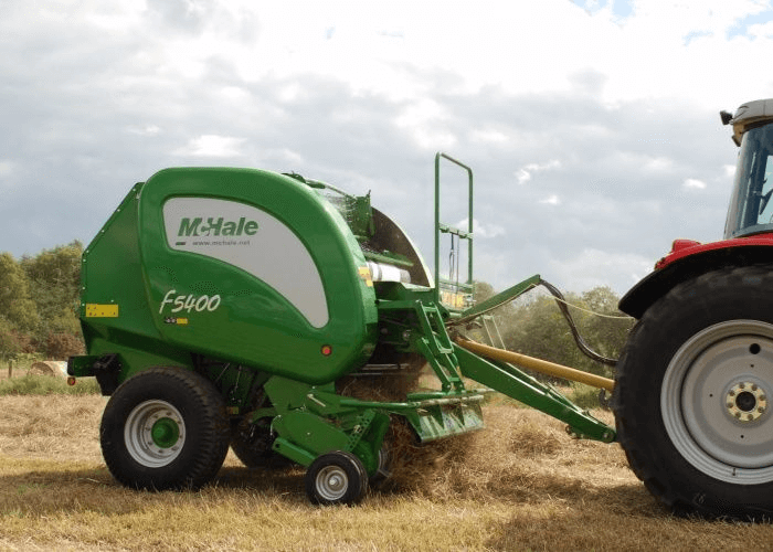 Rituļu preses, McHale F5400 - 2